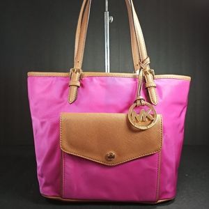 Michael kors jet set  large nylon travel bag large